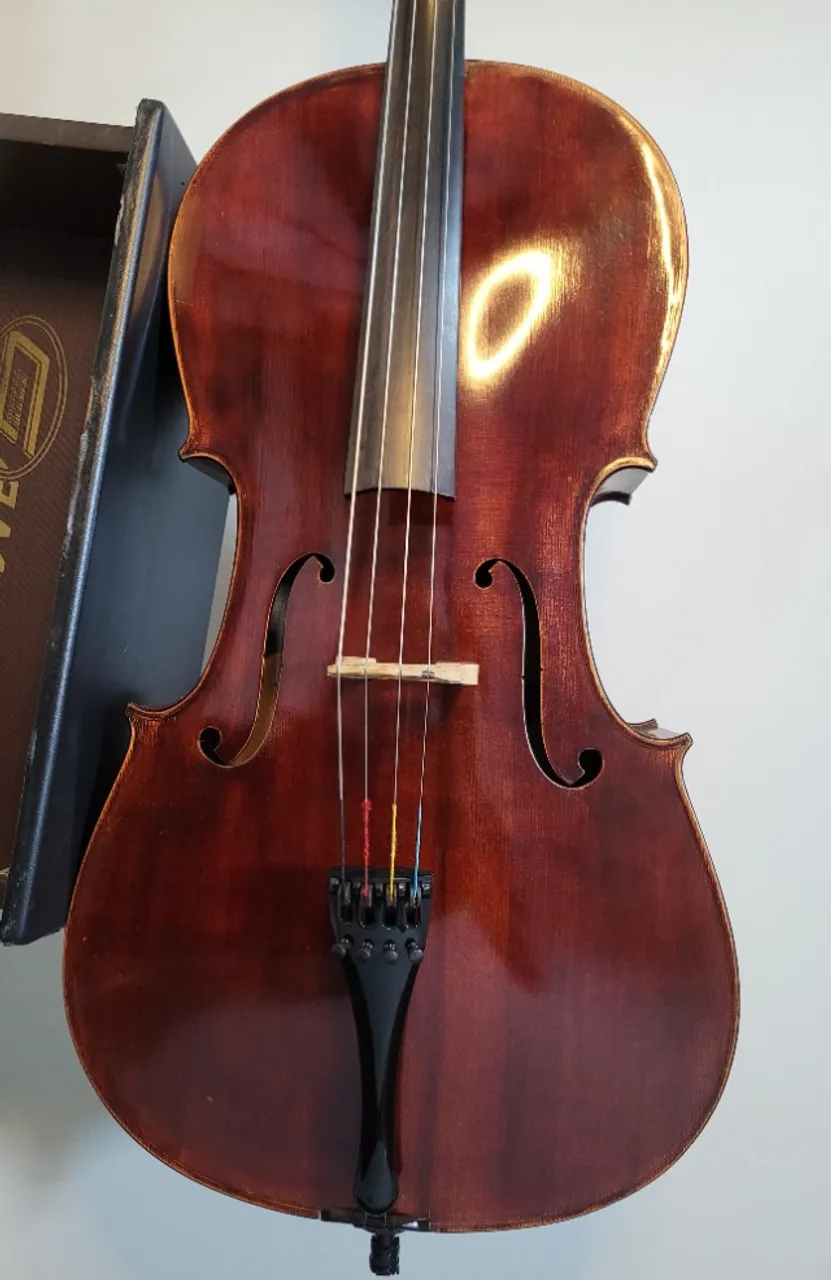 Violoncelo Luthier Antigo Luxo Cello