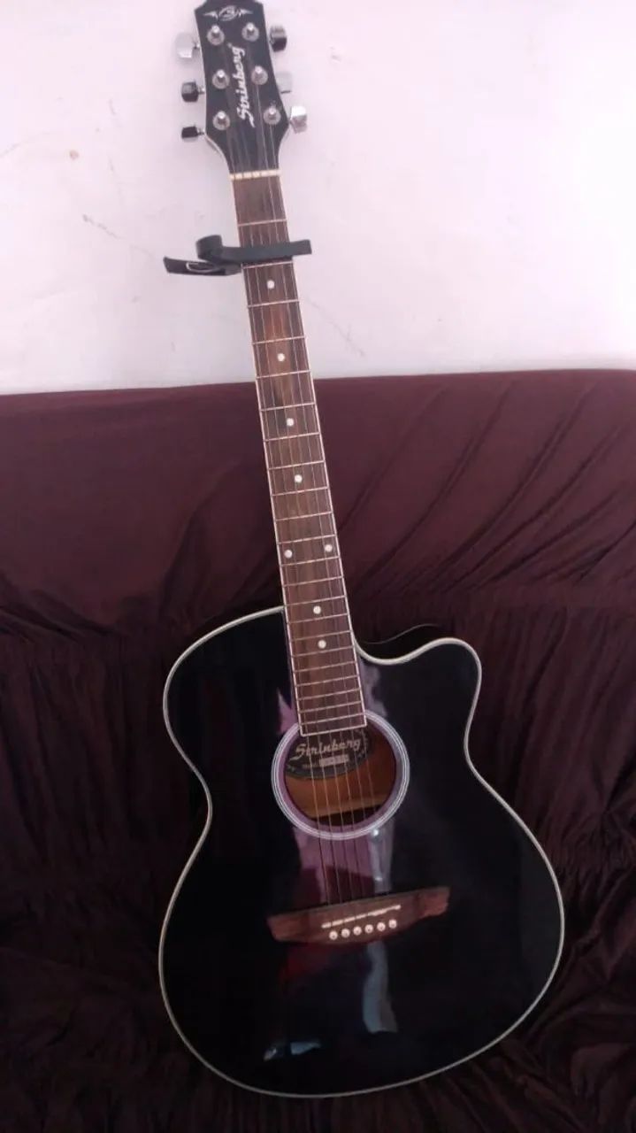 Violão Steinberg acústico preto