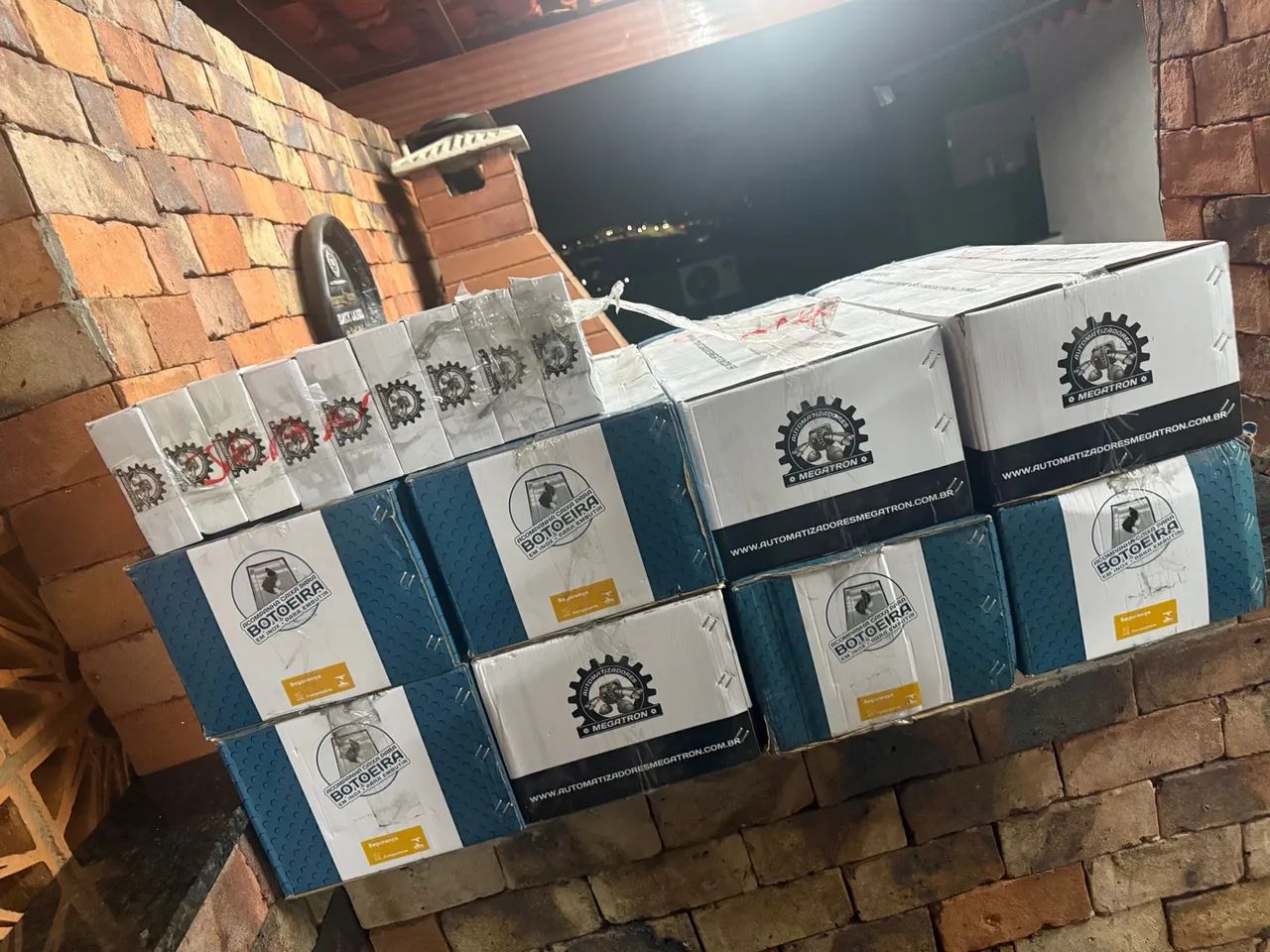 AUTOMATIZADORES MEGATRON ( MOTOR ) PORTA DE AÇO  - Foto 5