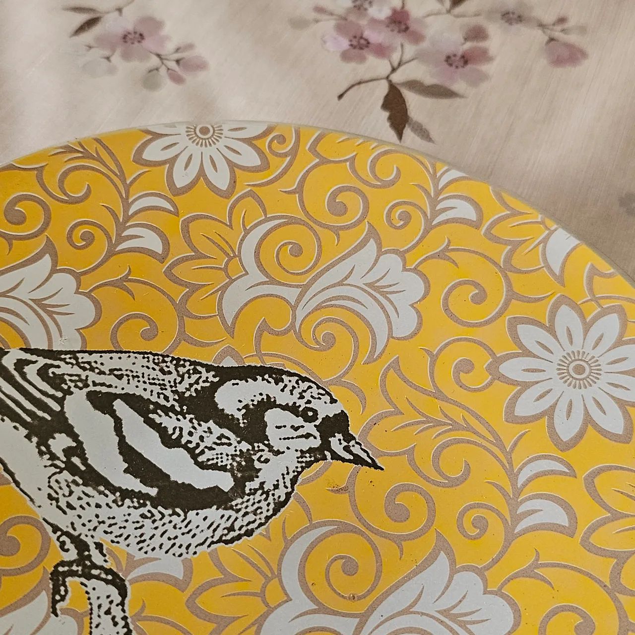 Pratos Decorativos com Estampa de Pássaros - Foto 3