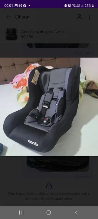 Cadeirinha de Carro Nania - Foto 2