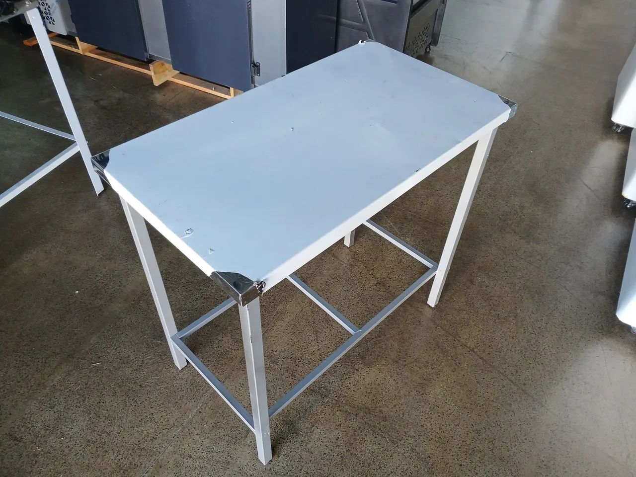 Mesa Inox de Apoio 90x50 Nova  - Foto 2