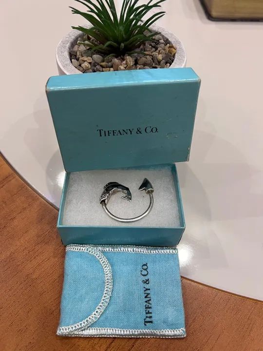 Chaveiro de Prata Esterlina Tiffany & Co. - Peixe - Foto 4