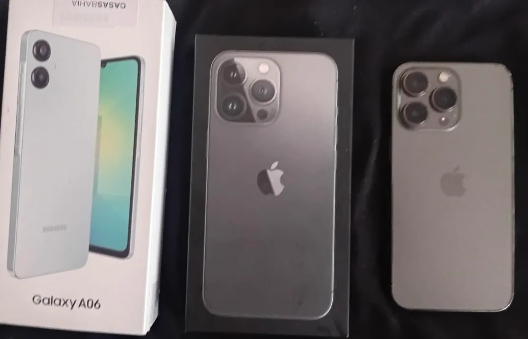iPhone 13 Pro + Samsung a06