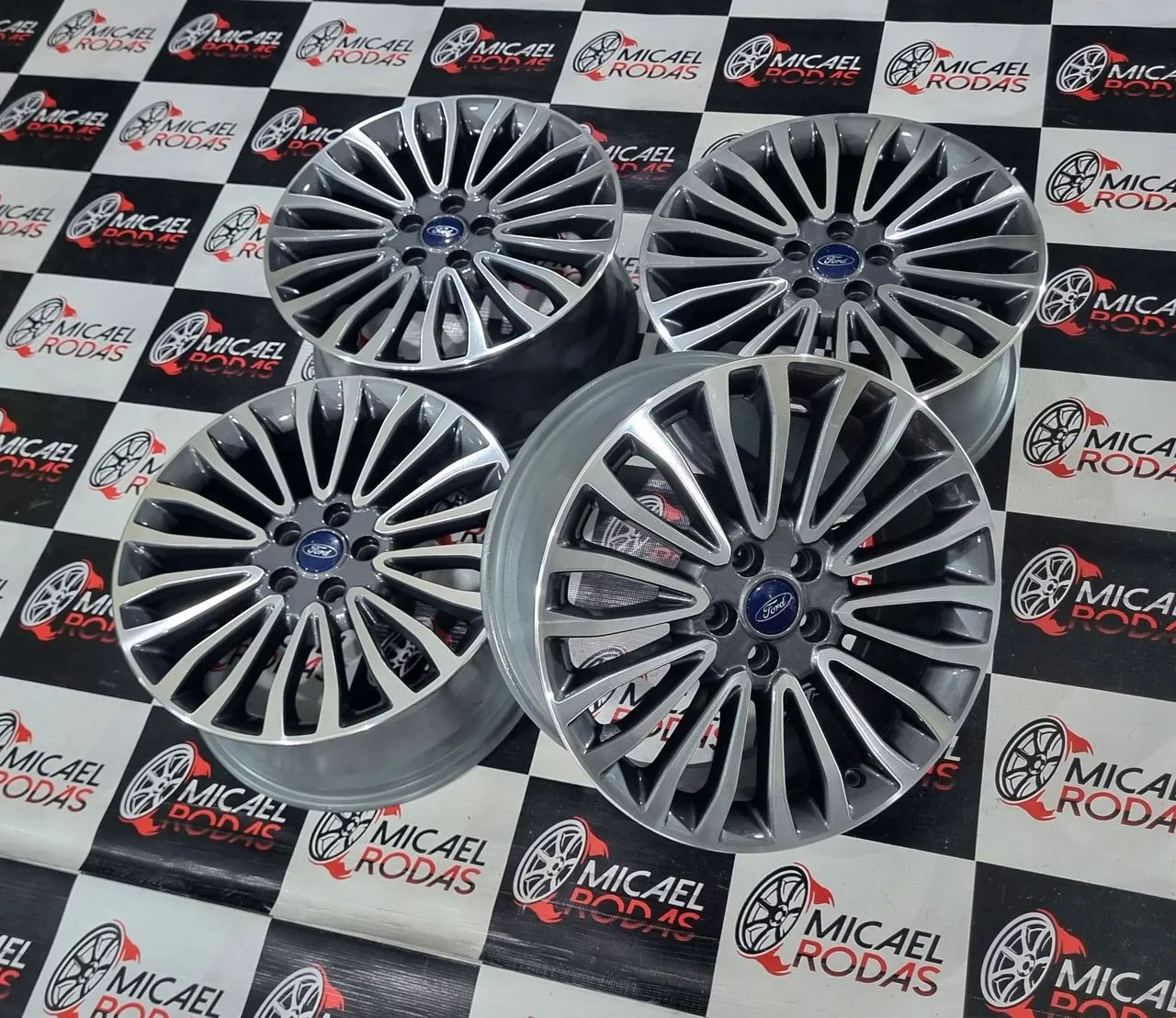 Jogo de Rodas 18 Ford Fusion Titanium 5x108 Originais Zeradas