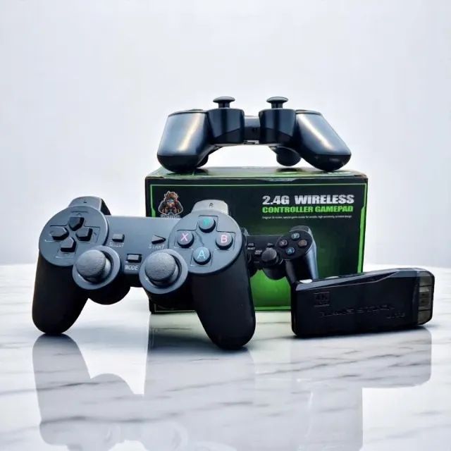Console M8 20.000 JOGOS para TV HDMI + 02 CONTROLES Sem Fio ps5 | Motoboy 24h