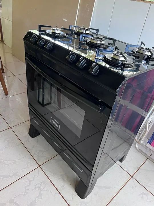 Fogão a Gás 4 Bocas Electrolux Preto