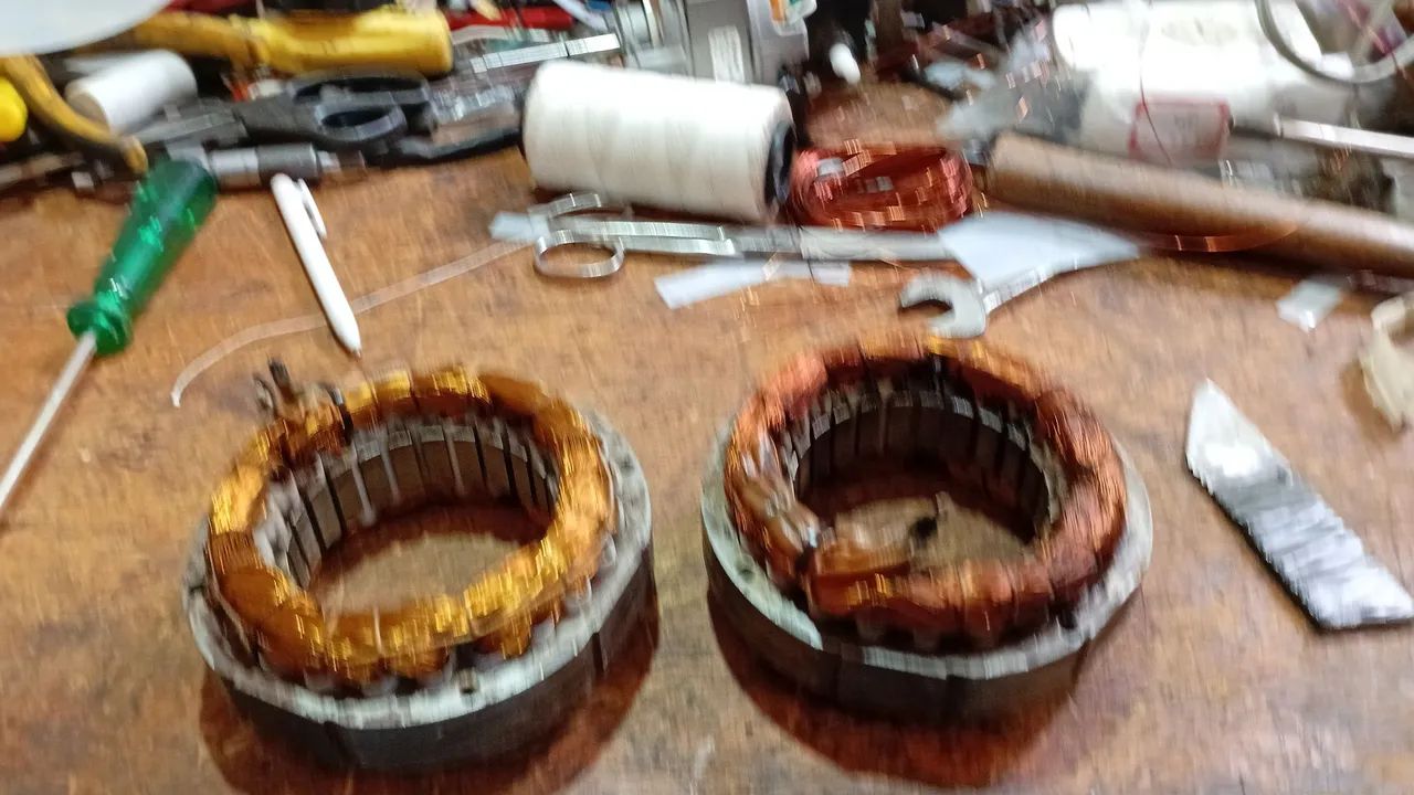 Enrolamento de ventiladores, motores elétricos  - Foto 4