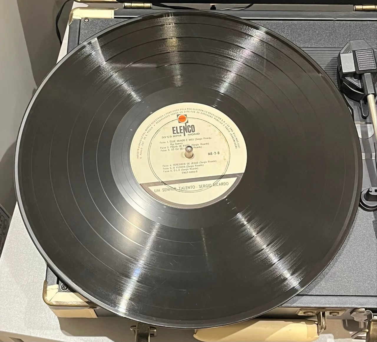 Lp Sérgio Ricardo - Um Senhor Talento - CDs, DVDs etc - Tijuca