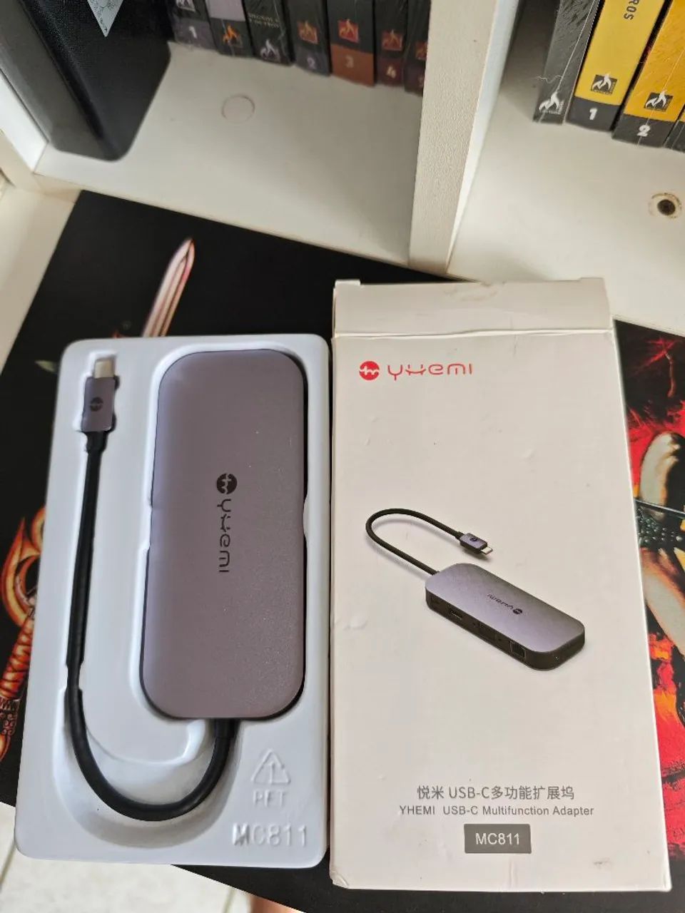 Adaptador USB-C Multifunção YHEMI MC811