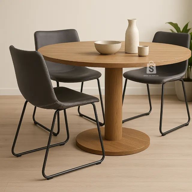 Cadeira Interlocutor Espanha Corino Preta Conforto e Estilo Ergonômica Modelo 37002 - Foto 3