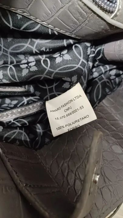 Bolsa de mão e ombro couro sintetico - Foto 5