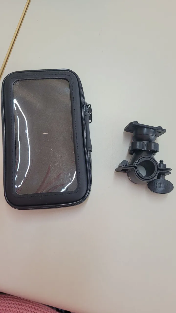 Suporte para Celular com Capa Impermeável para Moto