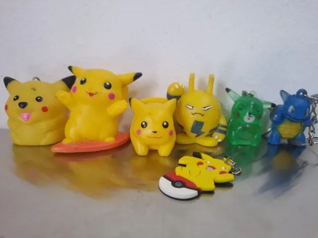 Lote Variado Chaveiro Pokemon dos anos 90