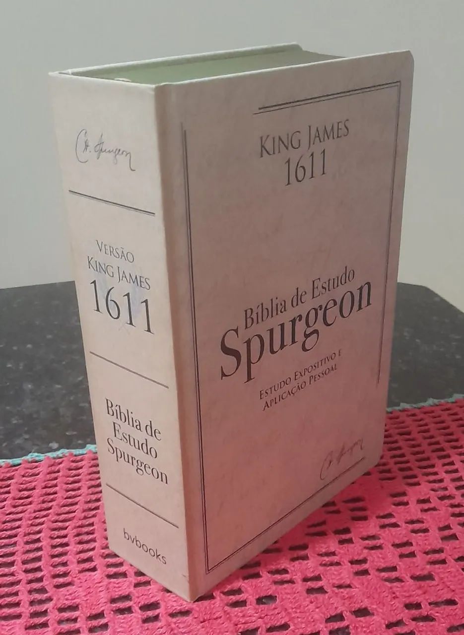 Bíblia de estudo spurgeon (nova) 