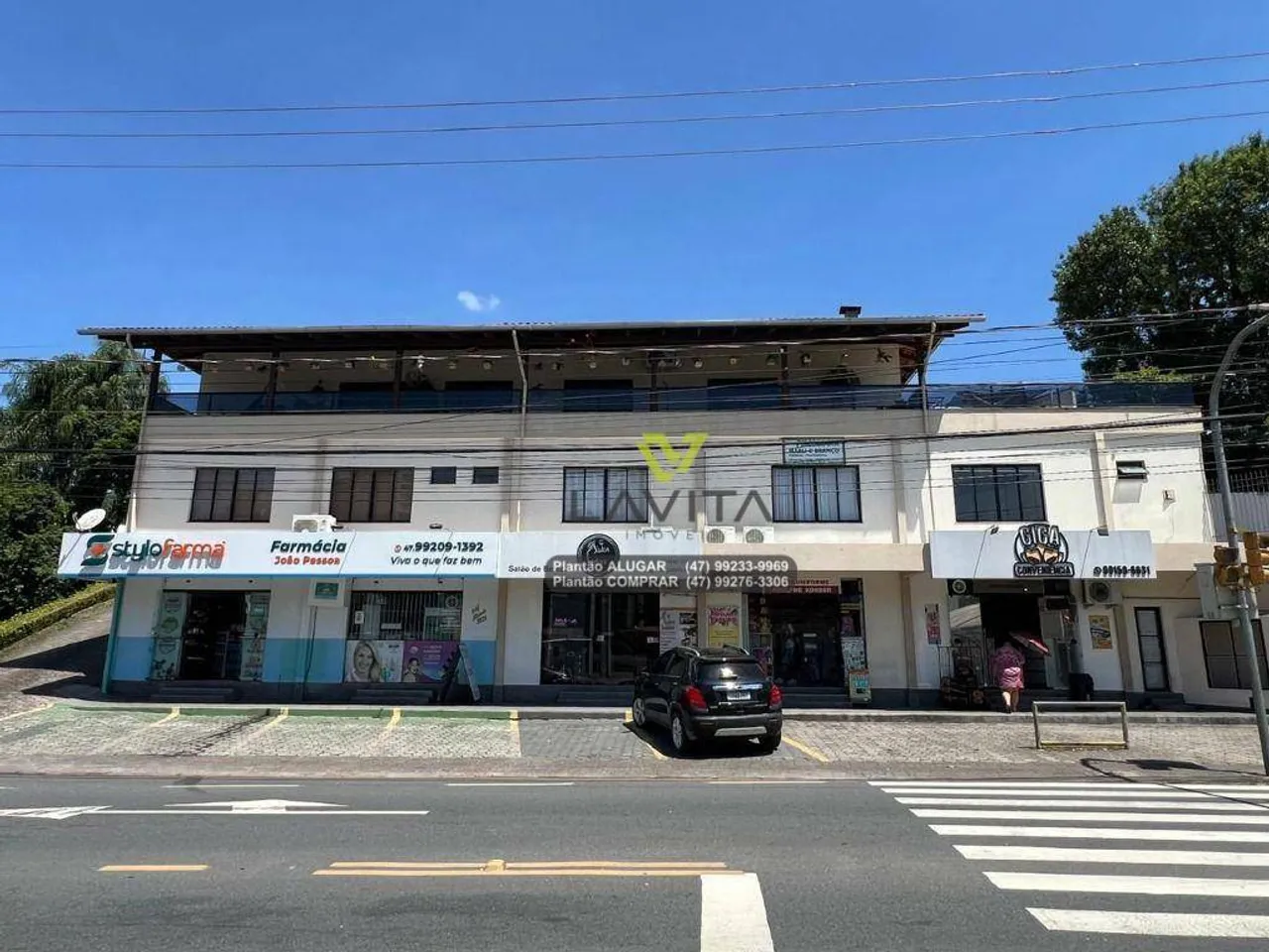 Sala Comercial Para Aluguel, Locação com 40m² - Rua João Pessoa - Bairro Velha - Blumenau