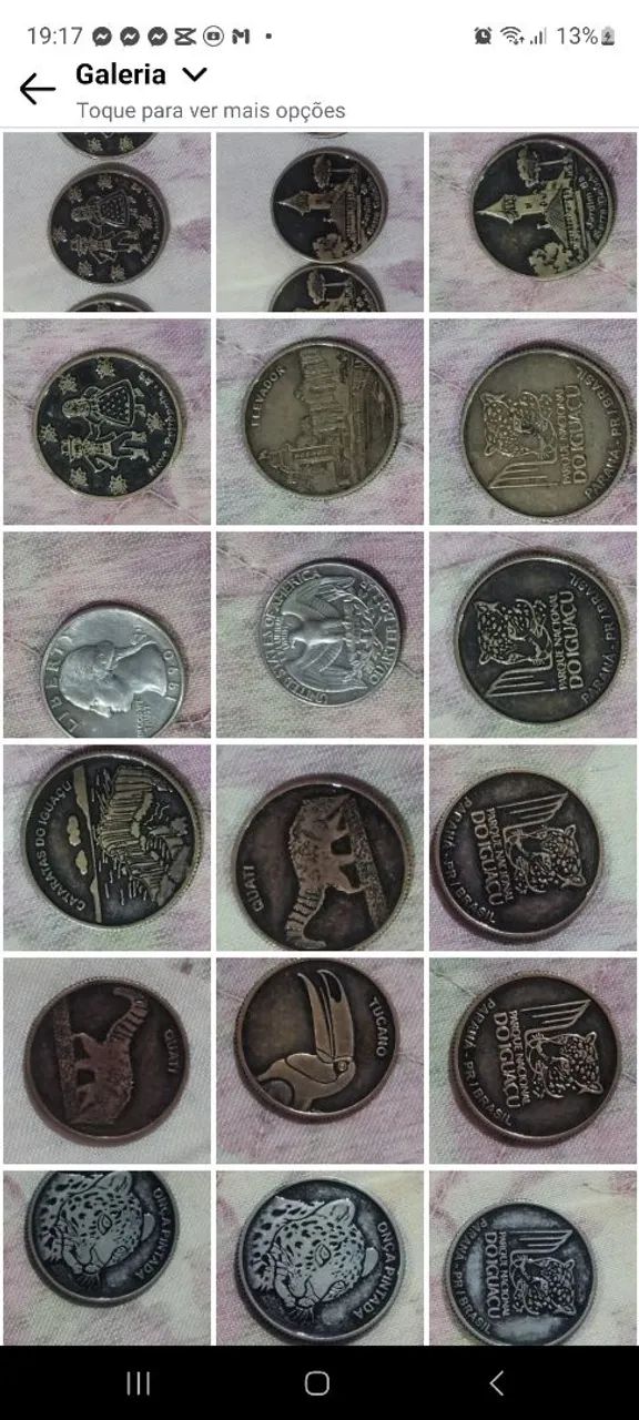 Moedas e medalhas para colecionadores 