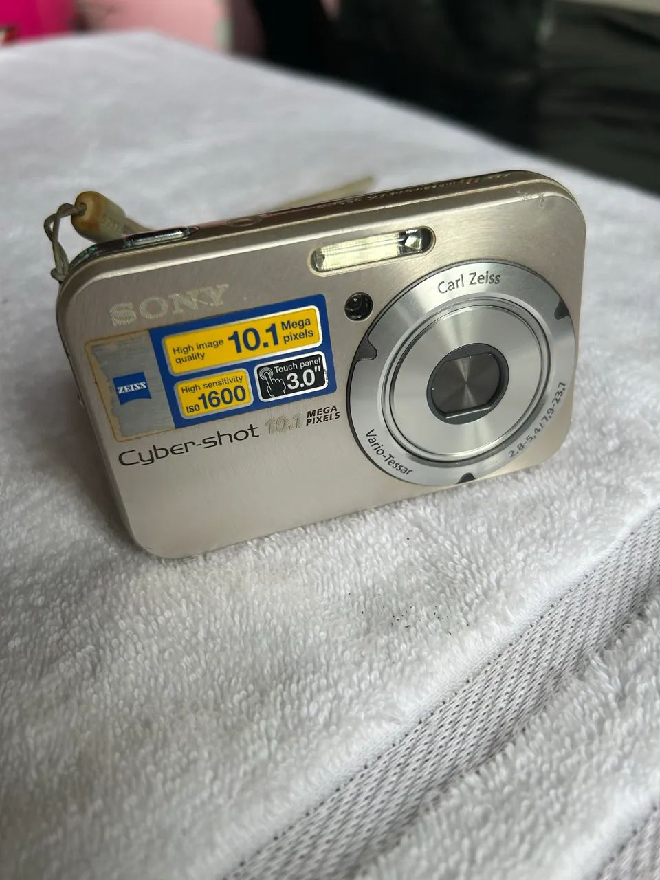 Sony Cyber-shot DSCN2 10.1MP3x Zoom Óptico Bloqueio - Funcionando