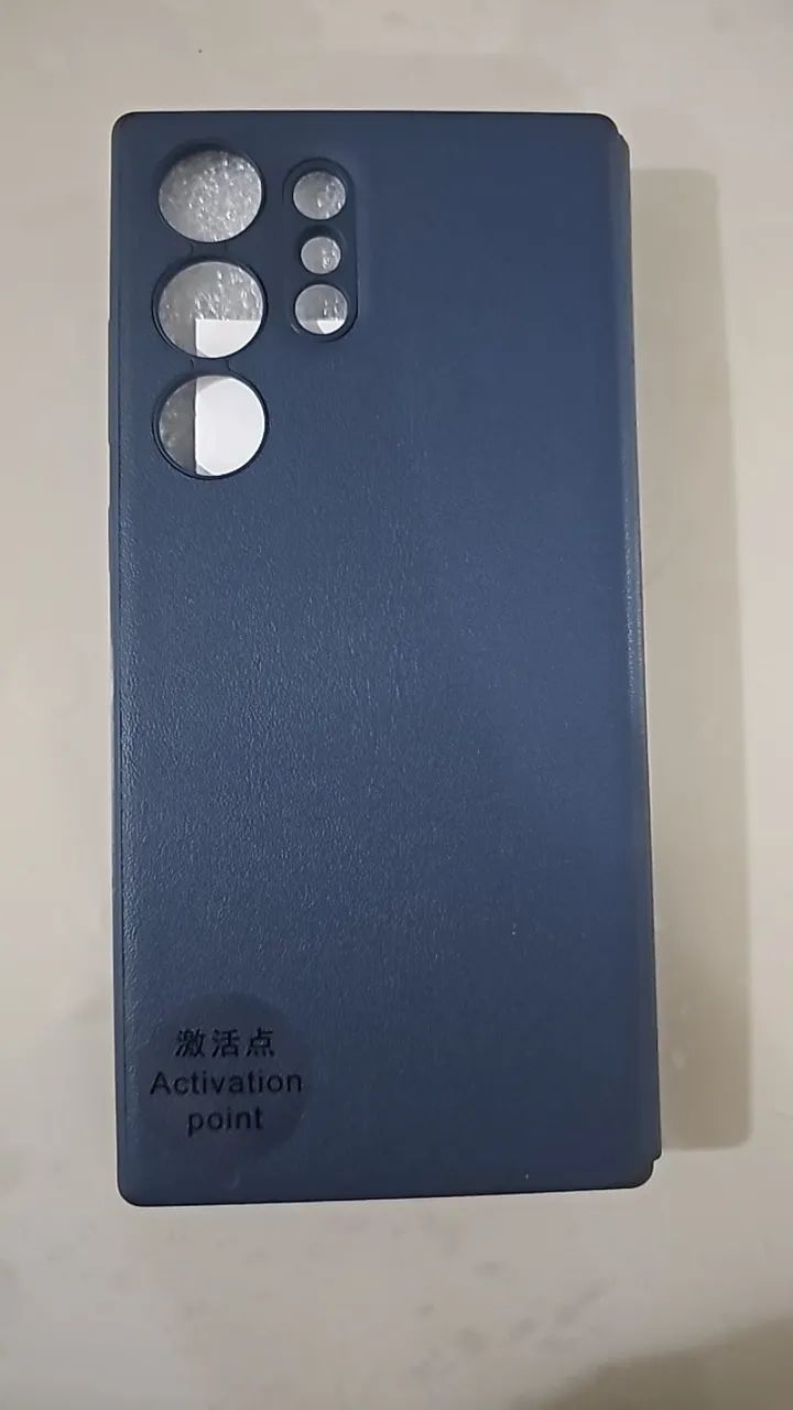 Capa Smart View Wallet Premium Para Galaxy S23 Ultra - Nova - Foto 4