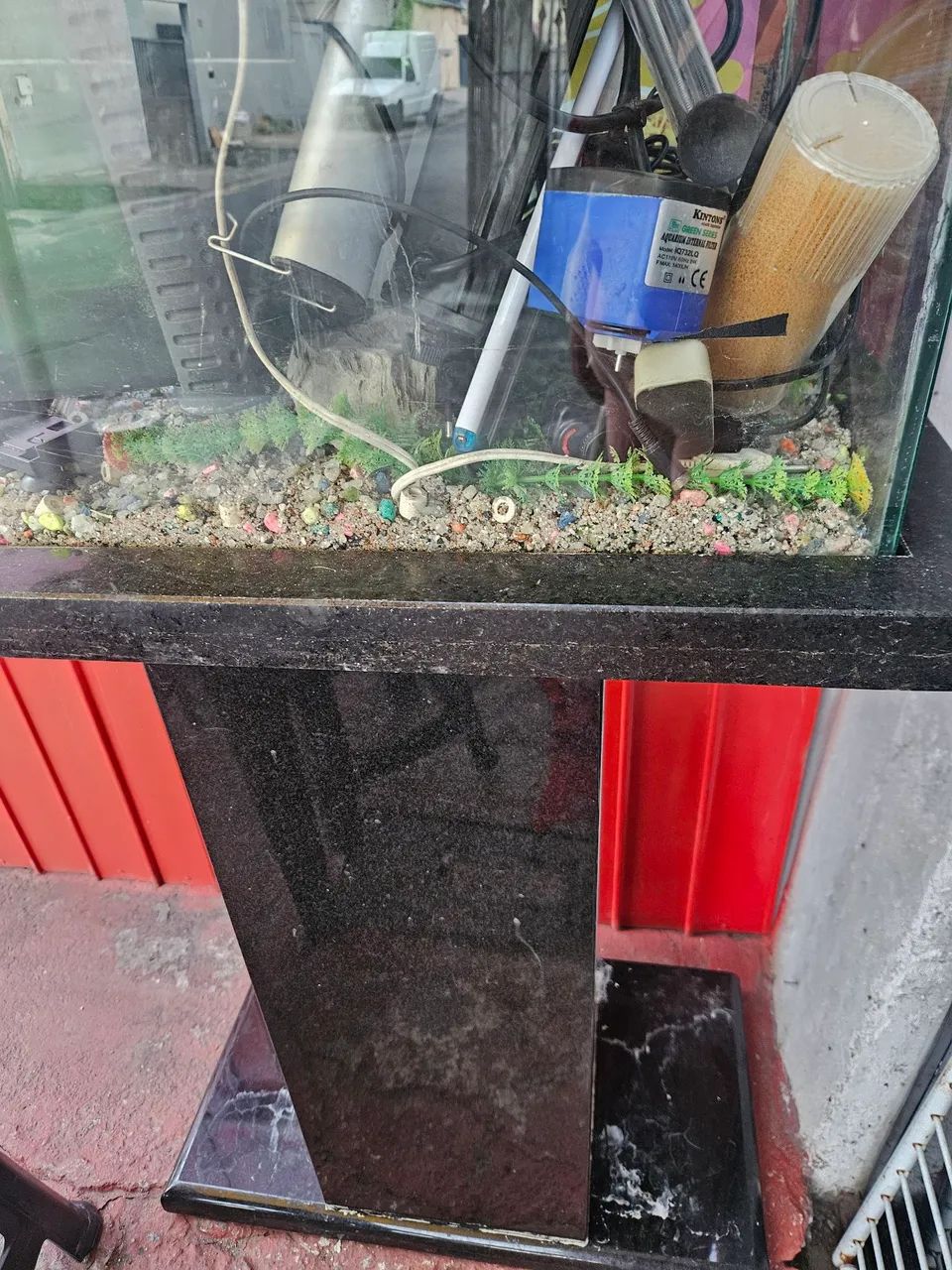 Aquário de Vidro para Decoração
