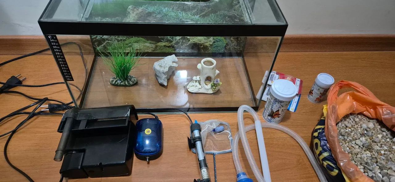 Aquário 40L completo - Foto 3