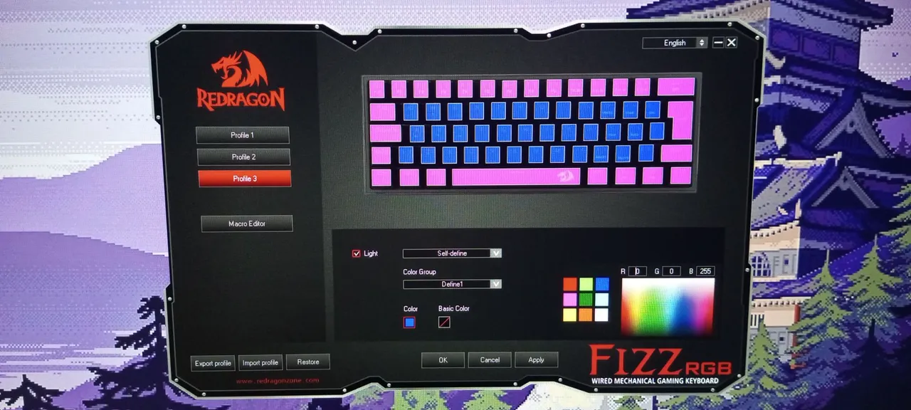teclado gamer