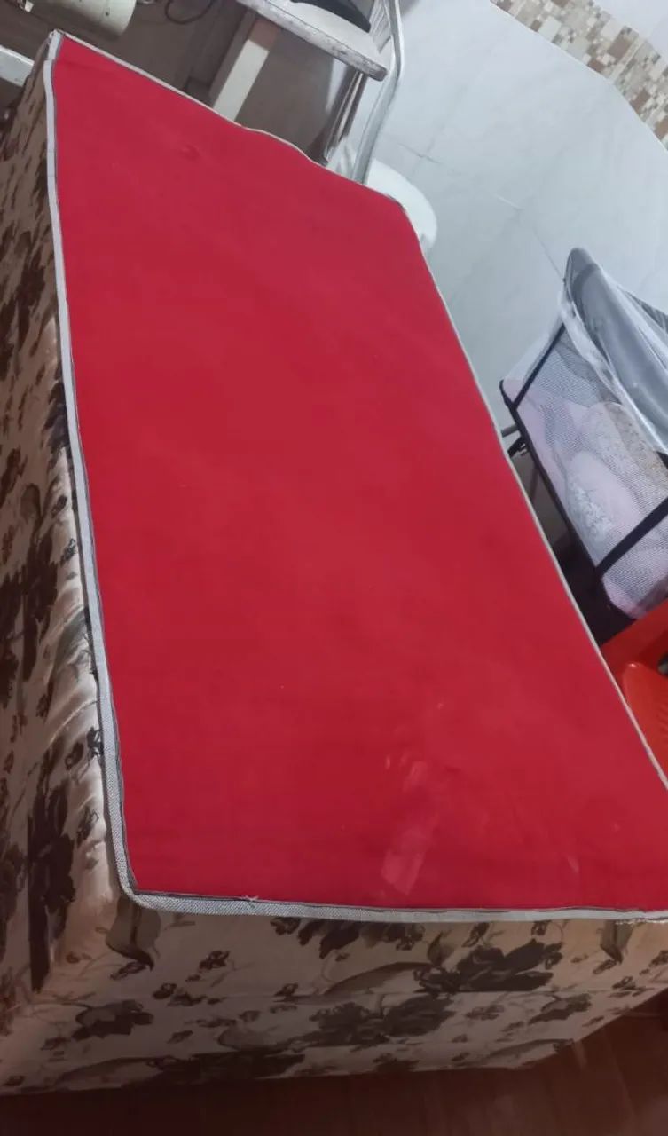 Cama Espuma Alta - Semi Nova Solteiro (ENTREGA GRÁTIS) - Foto 4