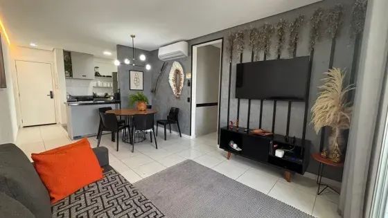 RIVER SIDE - MOBILIADO - 88m2 - ANDAR ALTO - 760.000,00