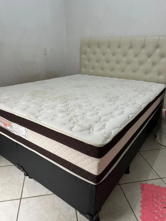 Box Queen  com cabeceira 