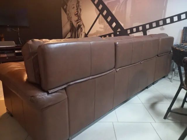  Sofa em Couro de Bufalo - Foto 3