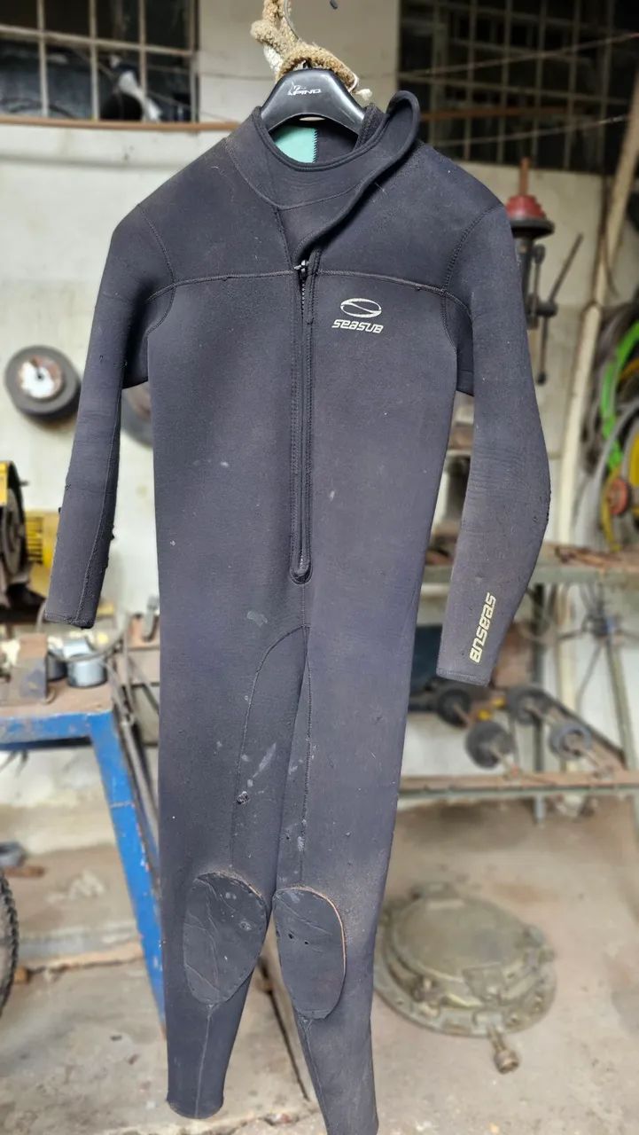 Roupa de Mergulho 5mm T7 Seasub - Foto 2