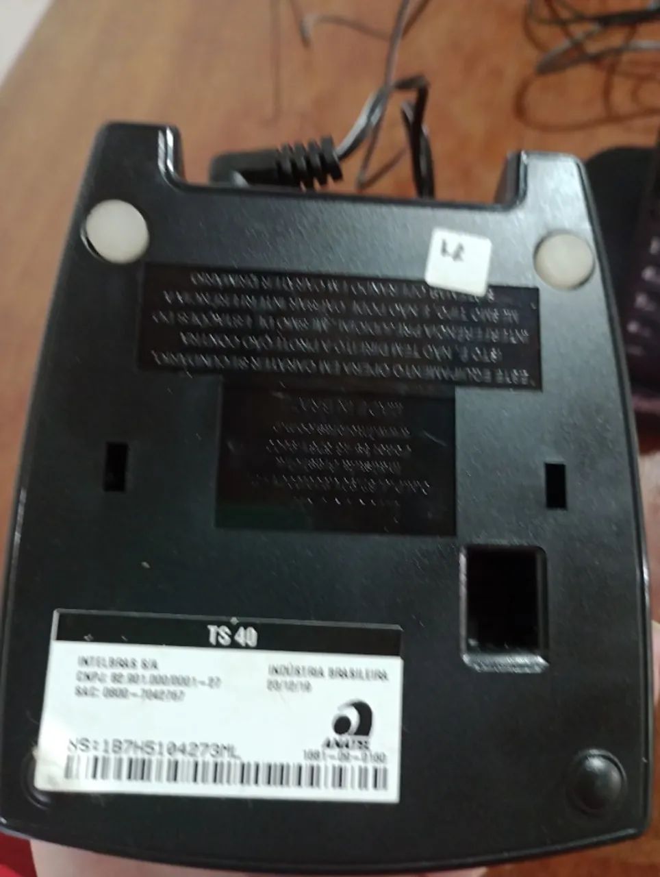 Telefone Intelbras seminovos kit com 2 sem fio ts40 e ts3110 identificar de chamada - Foto 2