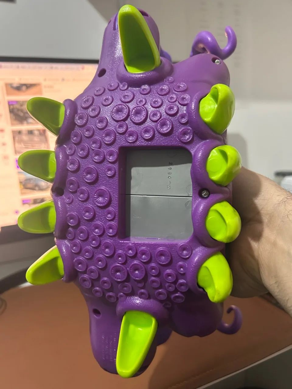 Imaginext Alien Polvo Tentáculo Boneco Monstro com Cérebro olho - Foto 2