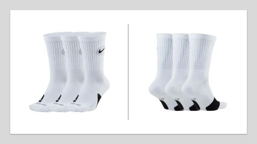 Kit Meias Nike Basketball Crew Elite Everyday 34/38 - Tam M - Originais e Novas