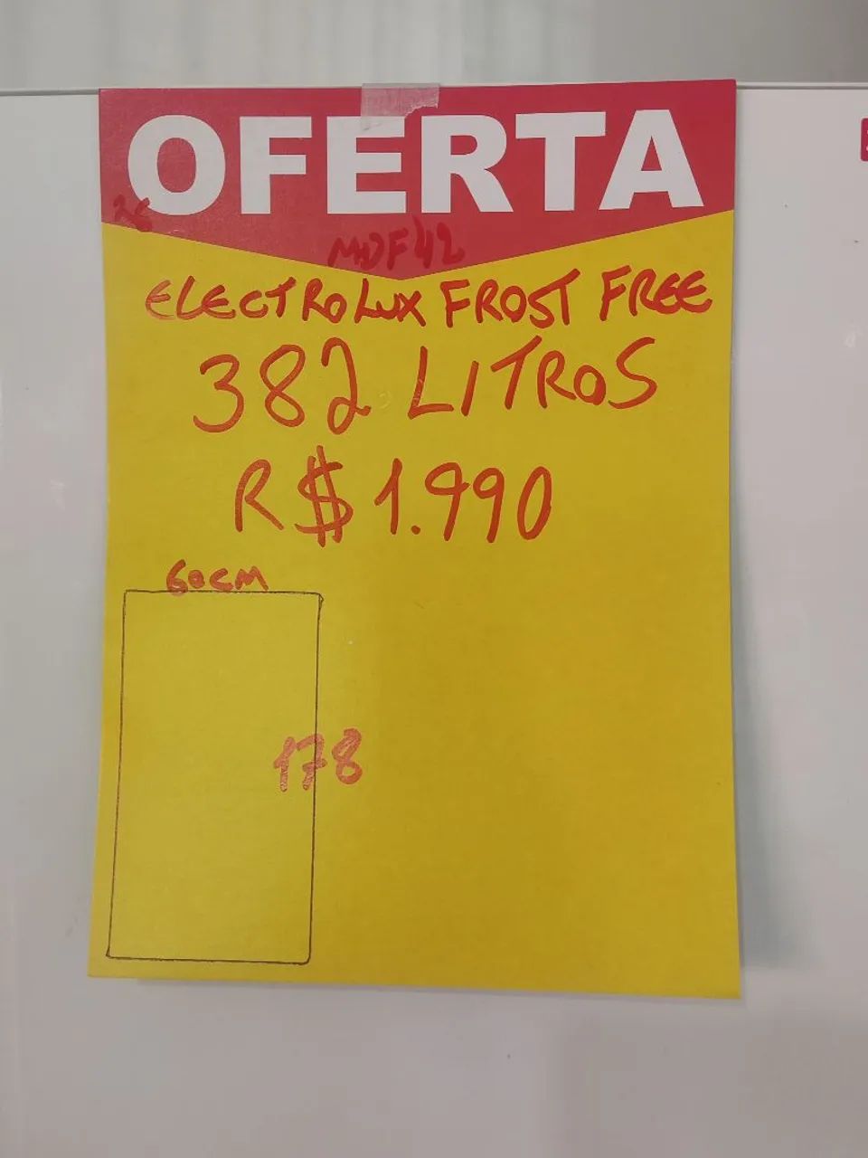 (((ENTREGA GRÁTIS))) Geladeira Electrolux Frost Free 382 Litros - Foto 6