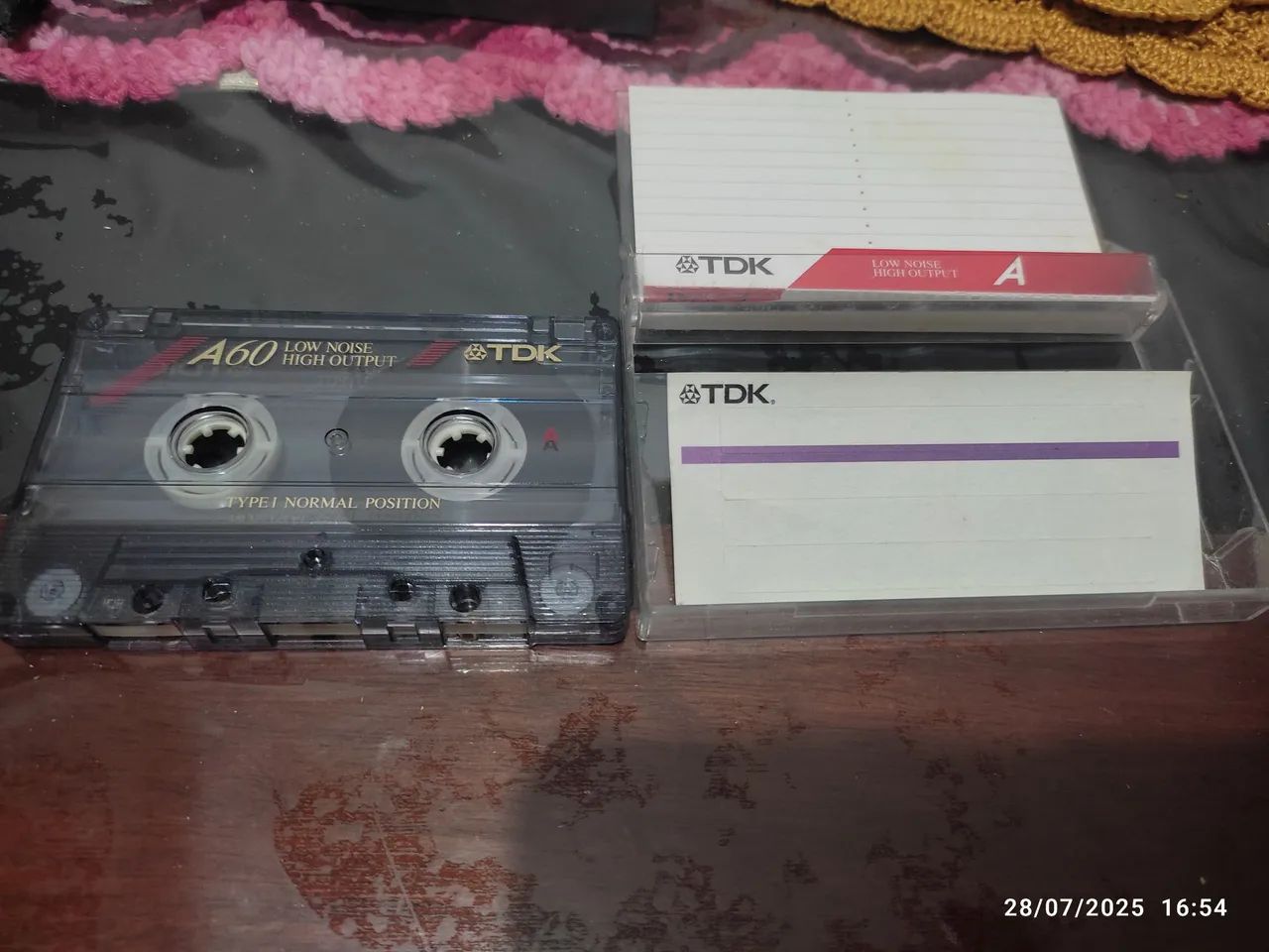 Fita K7 TDK A60 Low Noise High Output - Original - Foto 3