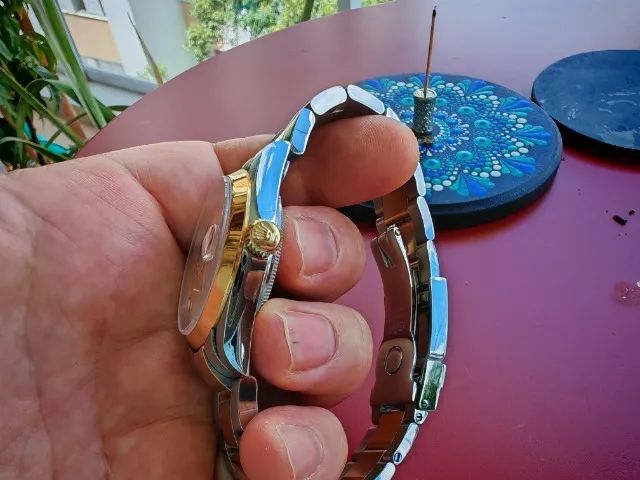 Relogio tipo Rolex Datejust Automatico 2 cores disponíveis - Foto 3