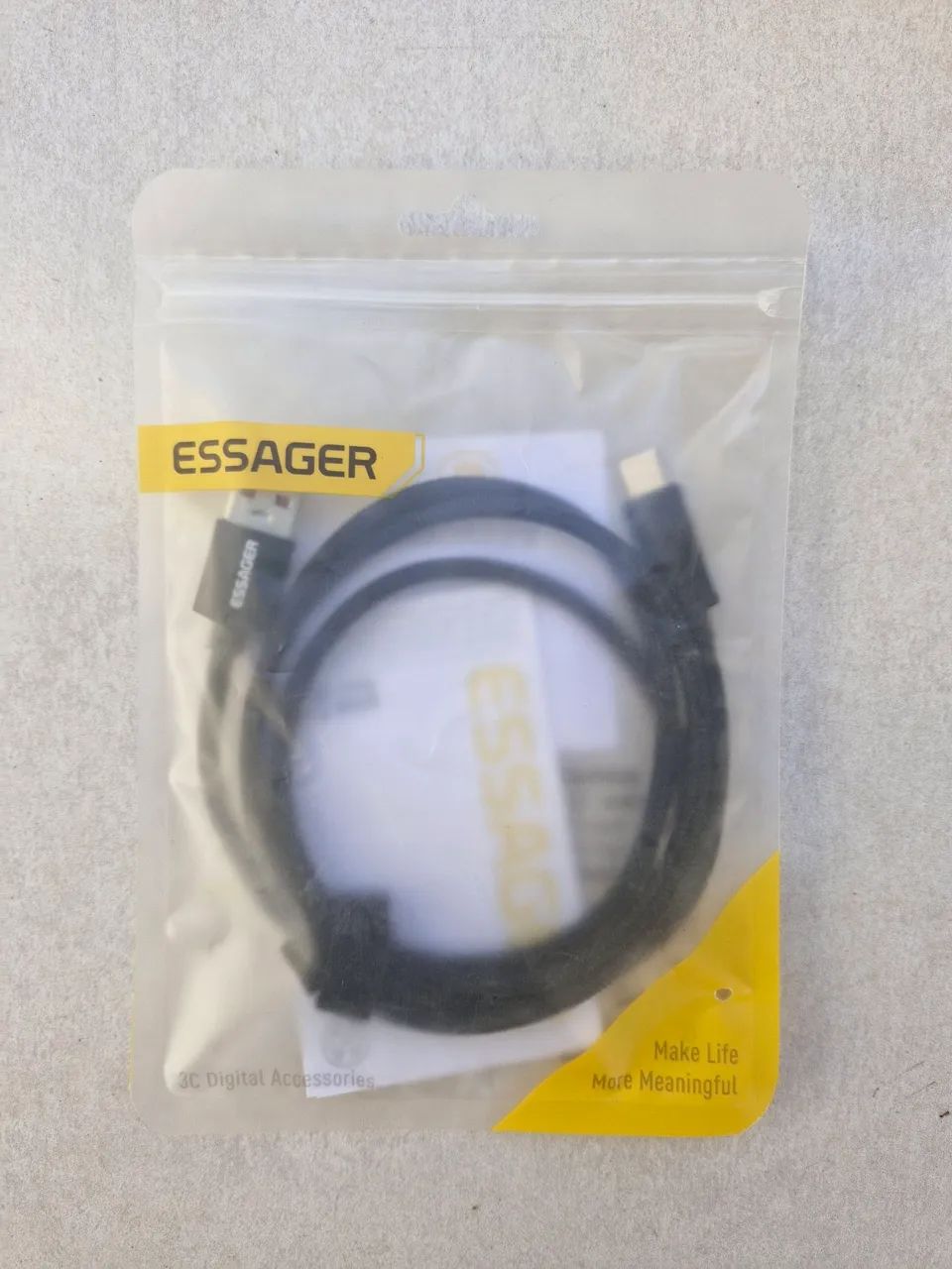 Essager Cabo USB-C 100W com Display Digital - Carregamento Rápido 1 metro - Foto 2