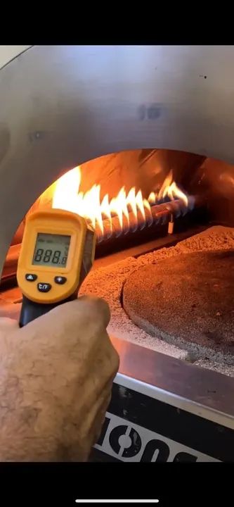 Forno de pizza à gás Eruzione - Foto 4