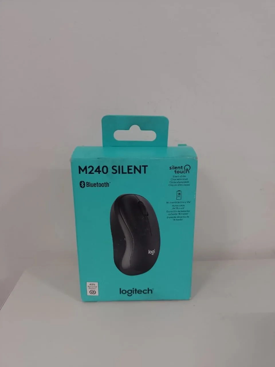 Mouse Sem Fio Logitech M220 Com Pilha Inclusa - Cor Preto
