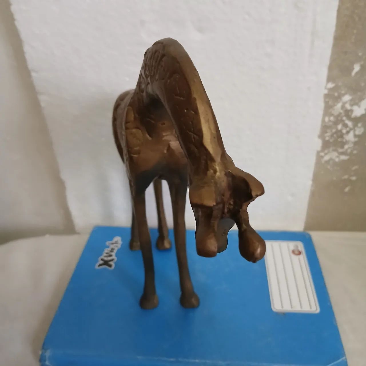 Escultura girafa de bronze 434735934478766085
