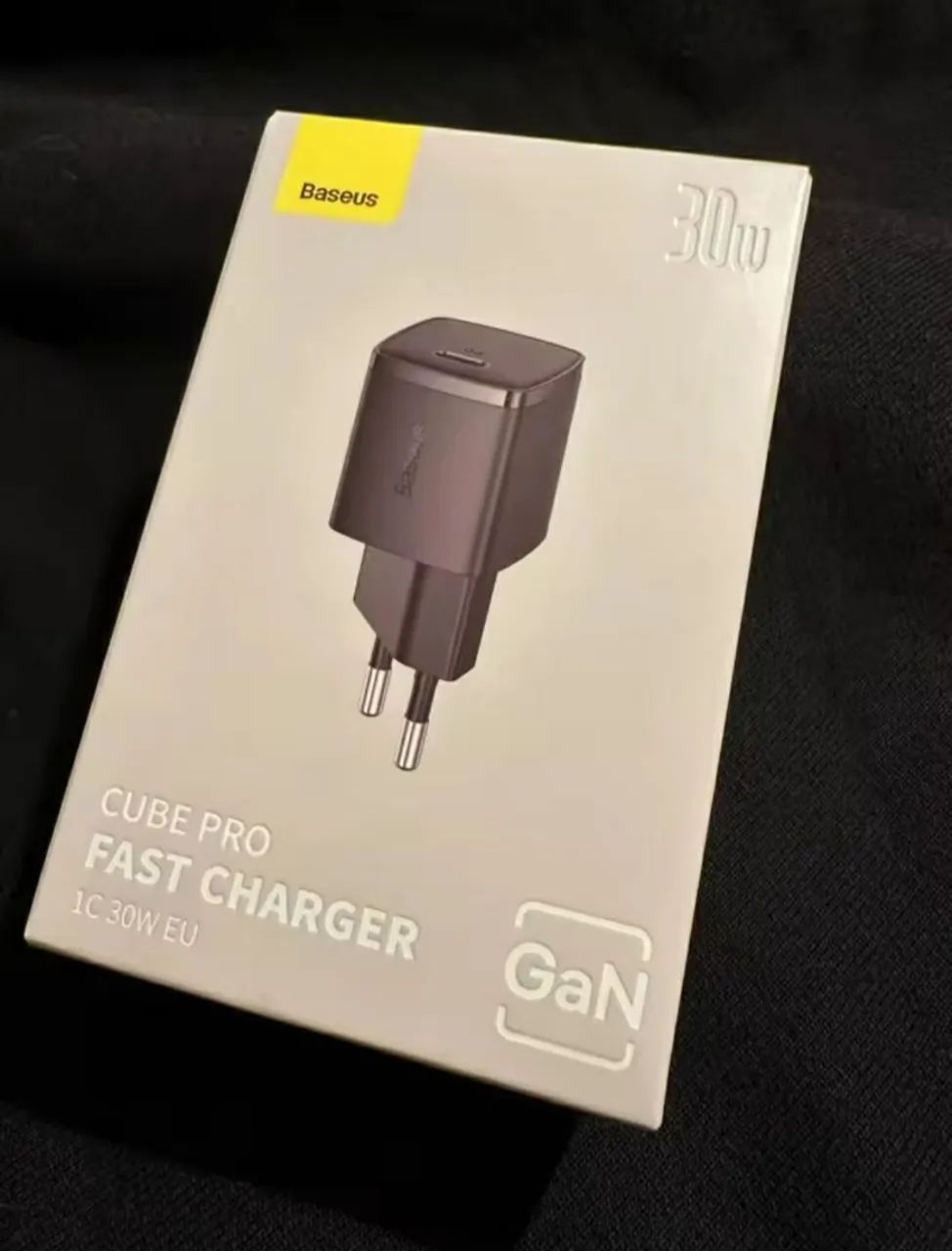 Carregador Baseus Quick Charge 30w GAN
