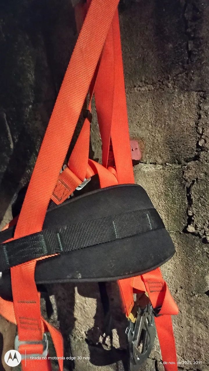 Cinto segurança paraquedista 