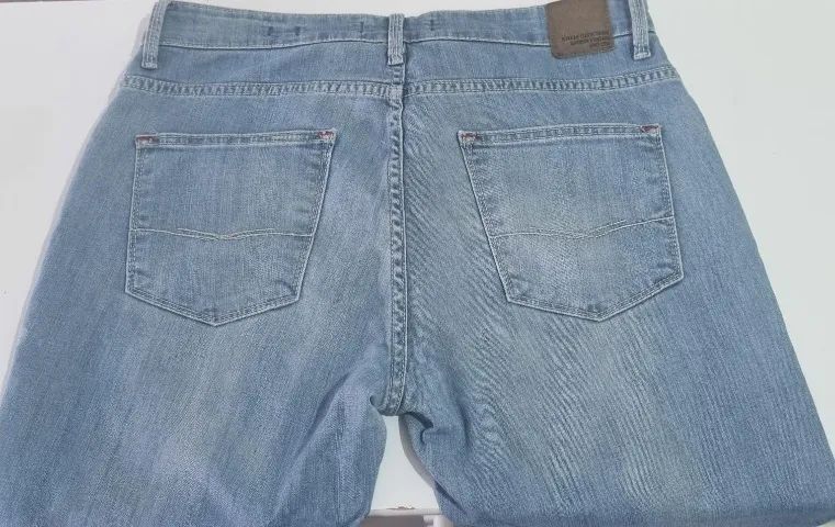 calça jeans khelf original com botoes 38 40 com elastano - Foto 2