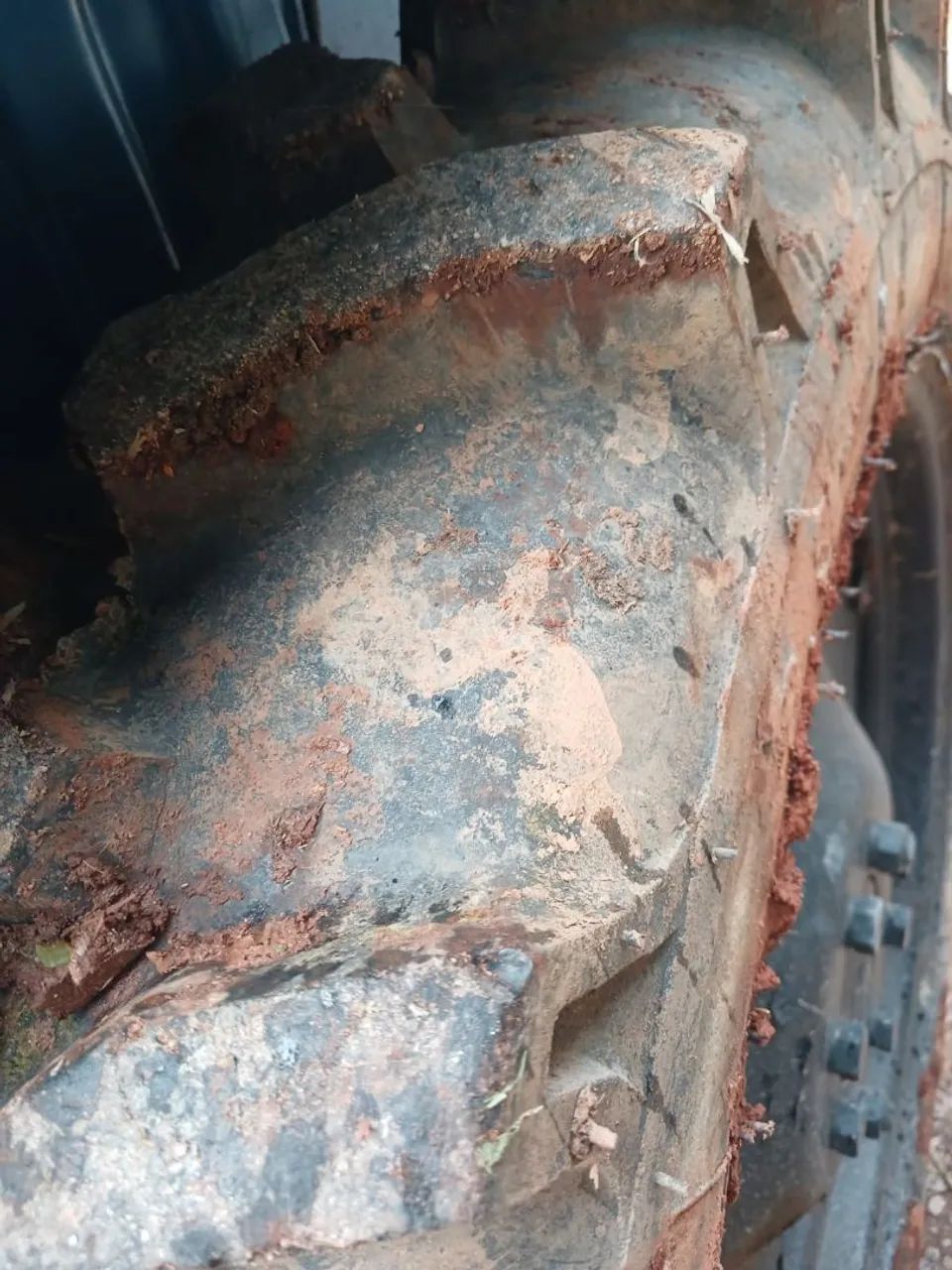 Trator Agrícola com Caçamba  4x4 azul Feng Shou - Foto 4