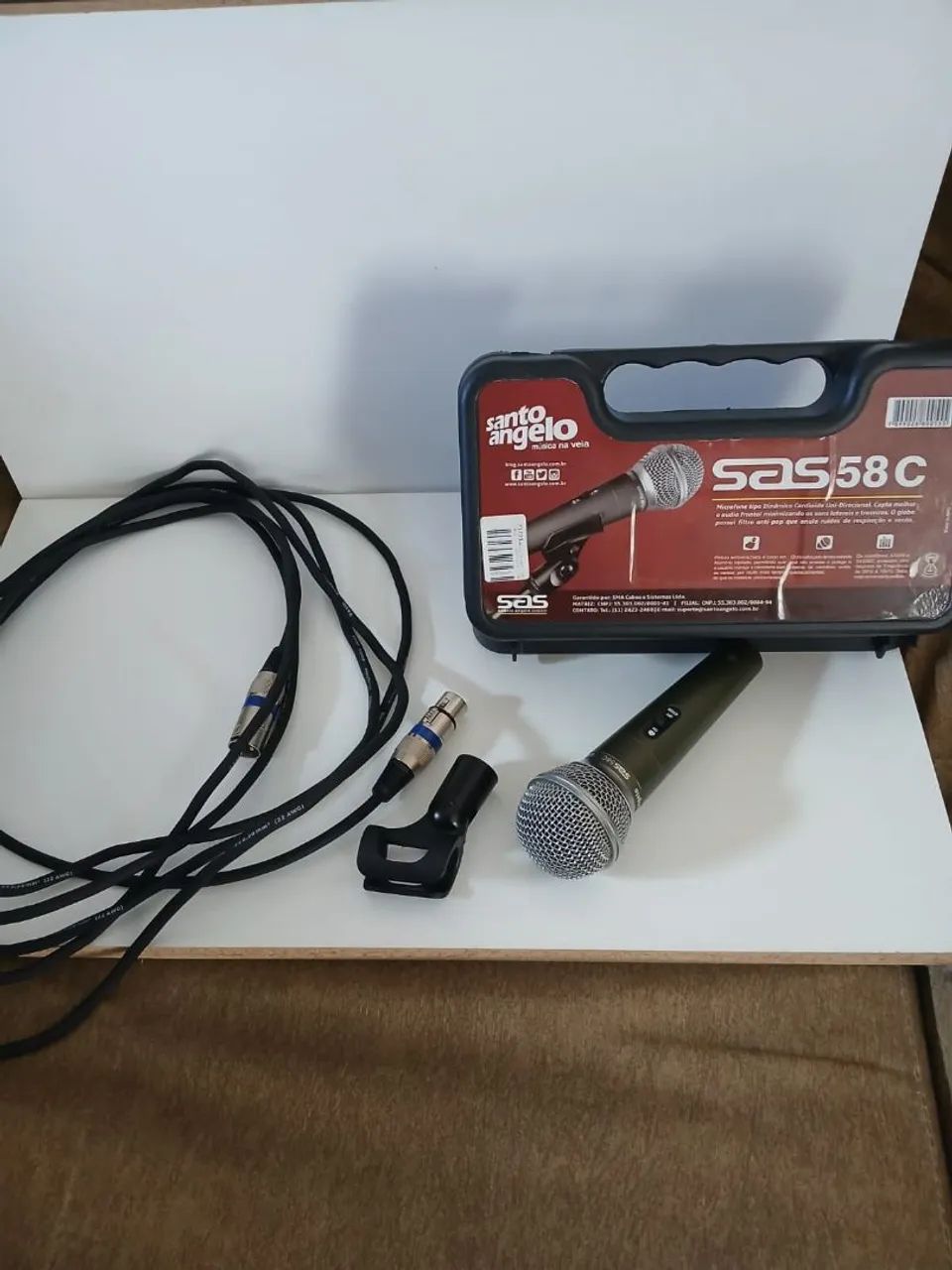 Microfone Santo Ângelo SAS 58C - Foto 3