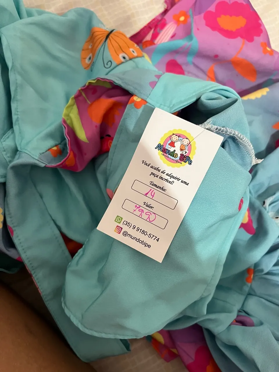 Vendo vestido novo infantil