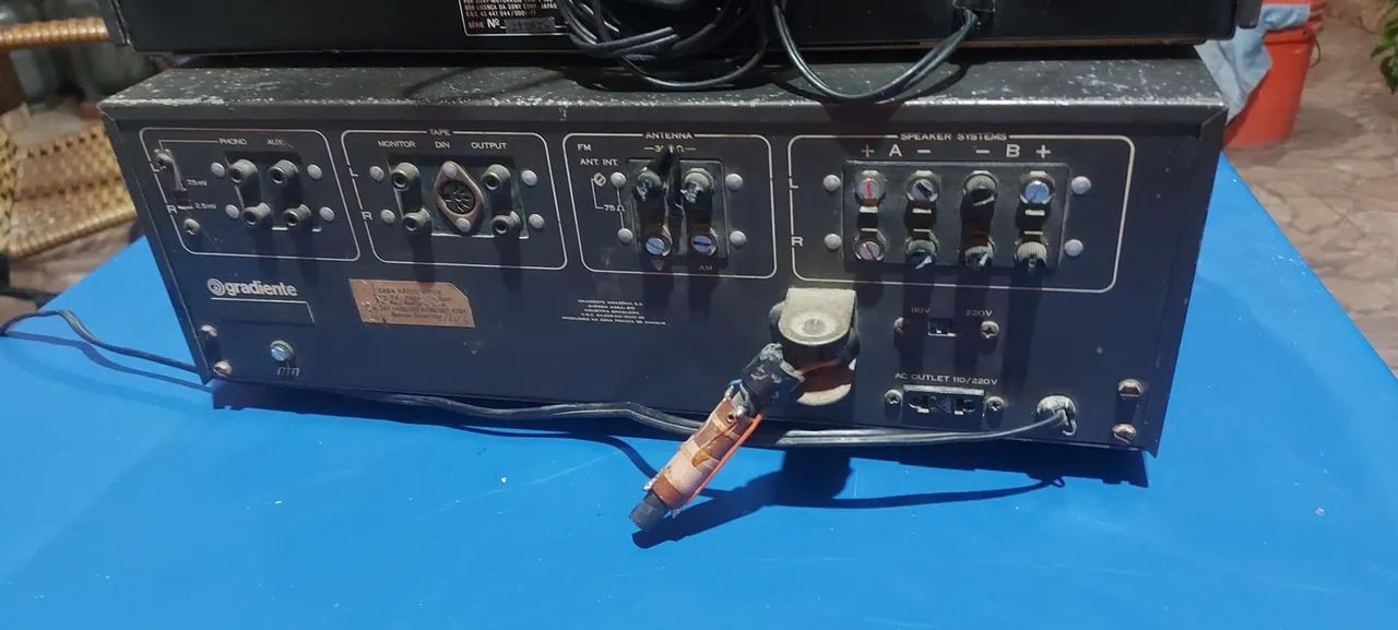 Reicever - tapedeck - cd player (COM DEFEITO) - Foto 4