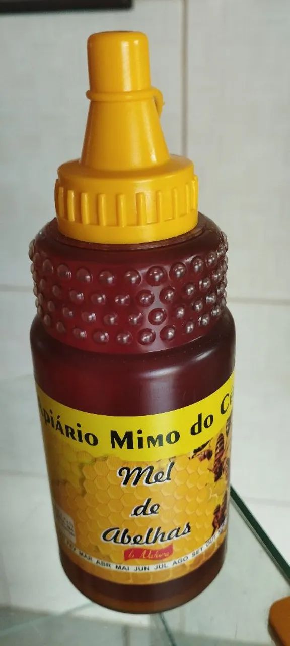 Mel de Abelhas Puro 500g - Apiário Mimo do céu  - Foto 3