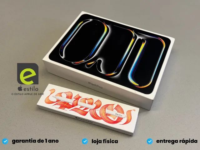 iPad Pro 11 256GB Wi-Fi M5 2025 - Novo - Loja Física - Tablets e E